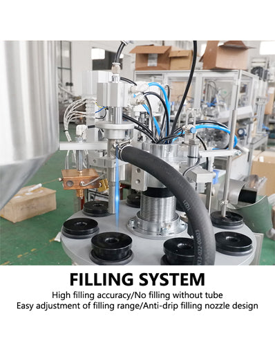 Plastic Tube Filling and Sealing Machine